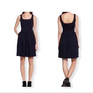 Madewell Black Polka Dot Dress with Pockets Size Small.